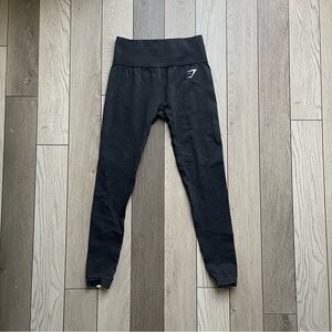 Gymshark Textured Black Leggings